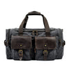 Canvas Leather Travel Bag