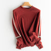 Two-Tone Cashmere Sweater