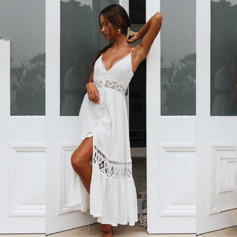 Beach Dress with Lace