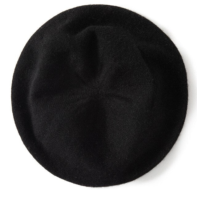 Women Berets 100% Pure Goat Cashmere