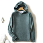 Thick Warm 100% Goat Cashmere Long sleeve Pullover