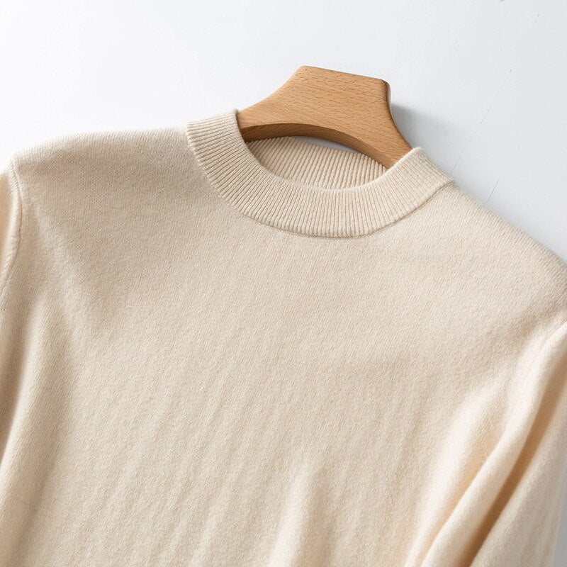 100% Pure Goat Cashmere Knit Pullover