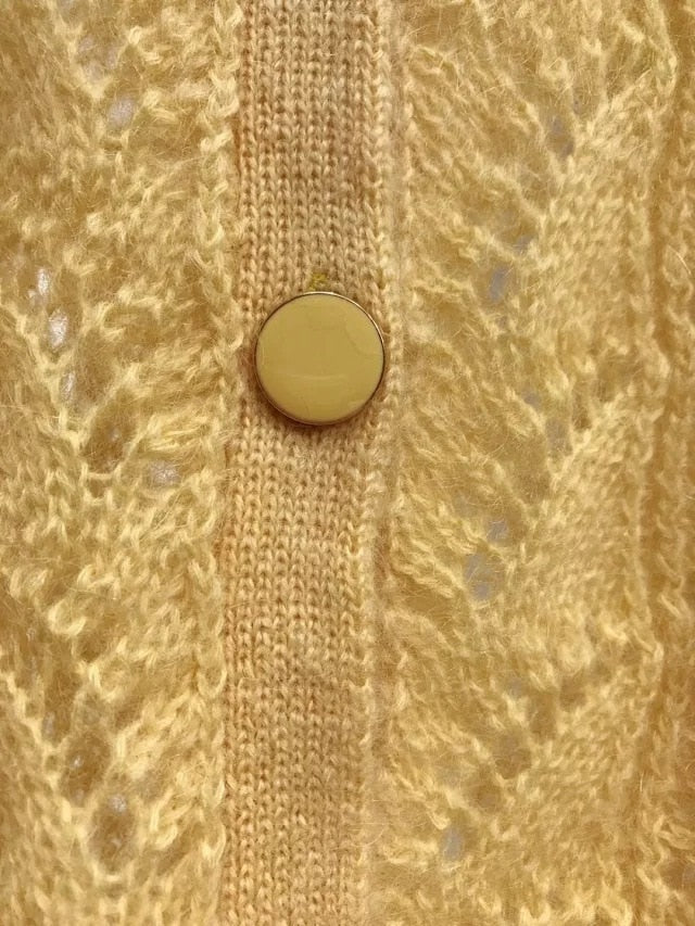 Mohair Jumper Cardigan