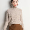 Lazy Wind Turtleneck Cashmere Pullover