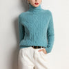 Lazy Wind Turtleneck Cashmere Pullover