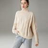 100% Pure Wool High Collar Pullover