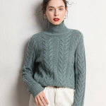 Thick Turtelneck Cashmere Pullover