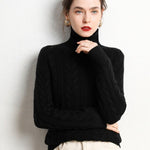 Thick Turtelneck Cashmere Pullover