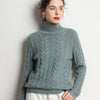 Thick Turtelneck Cashmere Pullover