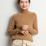 Turtleneck Cashmere Pullover Languid Wind