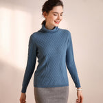 100% Pure Cashmere Pattern Pulllover