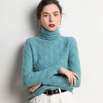 Languid Wind Turtleneck Cashmere Pullover