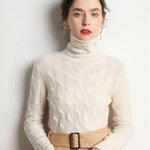 Languid Wind Turtleneck Cashmere Pullover