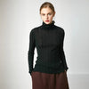 100% PAMIR Wool High-Neck Sweater