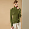 100% PAMIR Wool High-Neck Sweater