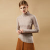 100% PAMIR Wool High-Neck Sweater